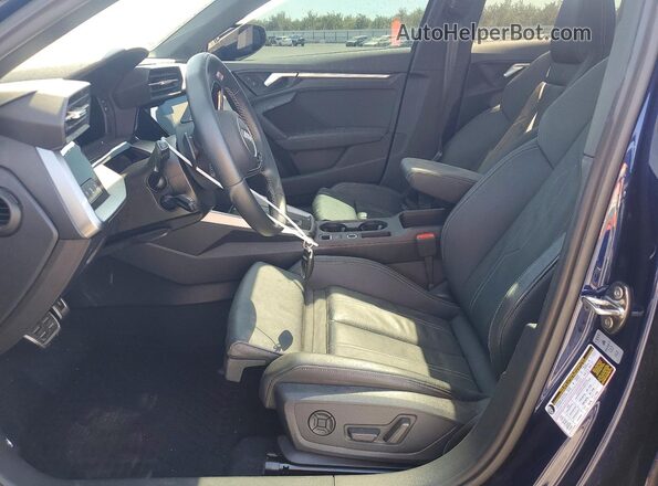 WAUG3DGY9PA010343 2023 AUDI S3 Blue Вид салону спереду