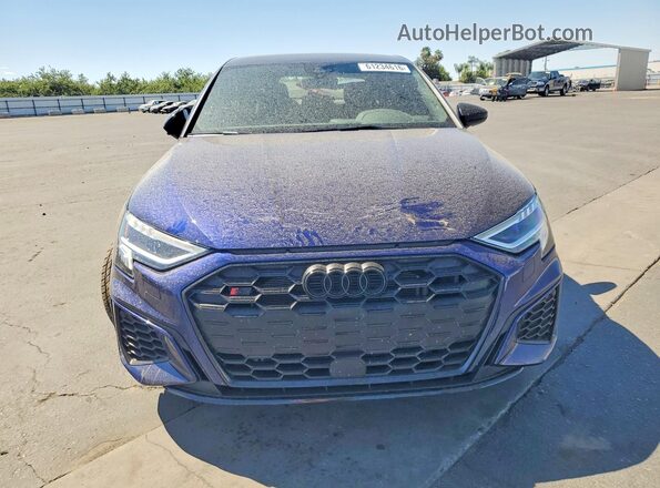 WAUG3DGY9PA010343 2023 AUDI S3 Blue Вид спереду