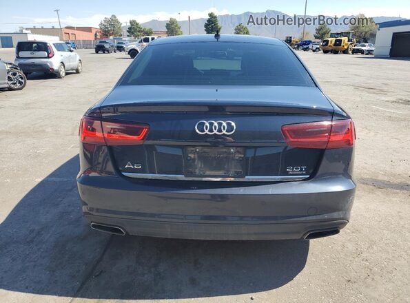 WAUG8AFC2HN002391 2017 AUDI A6 Charcoal Вид ззаду