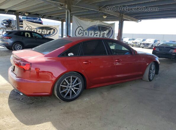 WAUG8AFC4HN092563 2017 AUDI A6 Red Tył prawy
