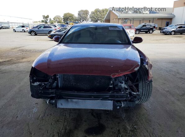 WAUG8AFC4HN092563 2017 AUDI A6 Red Widok z przodu