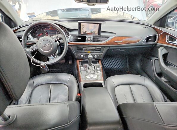 WAUG8AFC4JN022440 2018 AUDI A6 Silver წინა პანელის ხედი