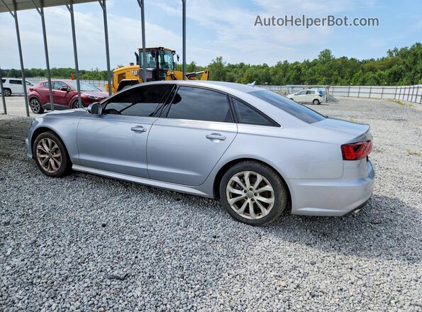 WAUG8AFC4JN022440 2018 AUDI A6 Silver უკანა მარცხენა