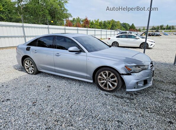 WAUG8AFC4JN022440 2018 AUDI A6 Silver წინა მარჯვენა