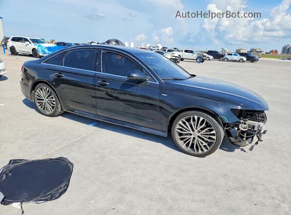 WAUG8AFCXJN014231 2018 AUDI A6 Black Front right