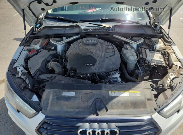 WAUGMAF43KN022046 2019 AUDI A4 White Rear interior view