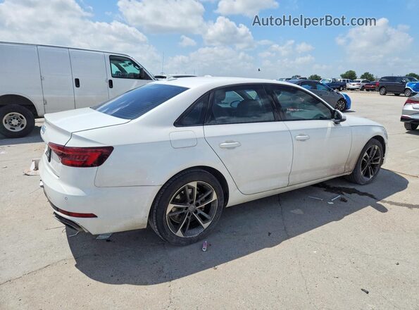 WAUGMAF43KN022046 2019 AUDI A4 White Rear right