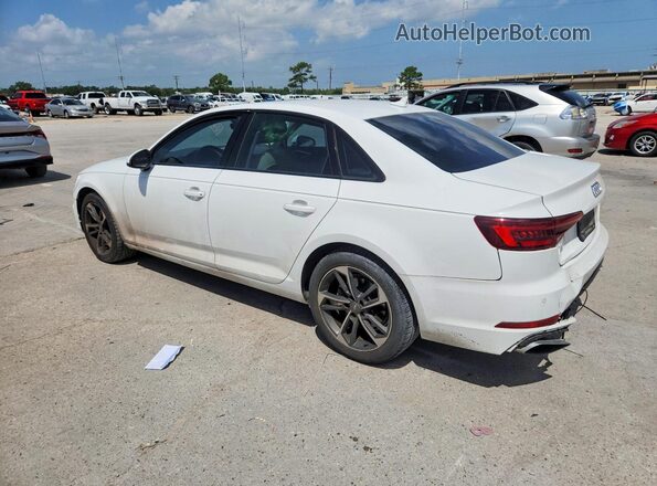 WAUGMAF43KN022046 2019 AUDI A4 White Rear left