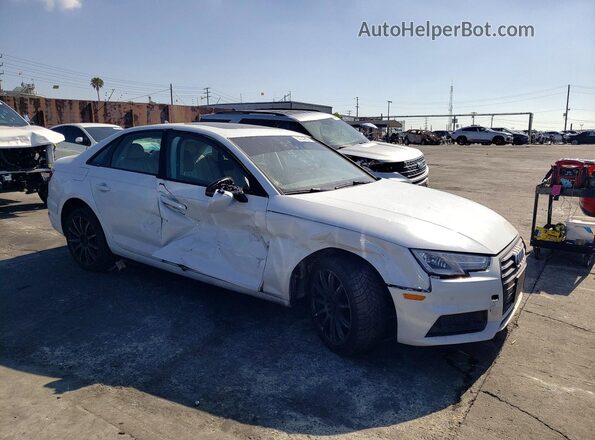 WAUGMAF44KN014652 2019 AUDI A4 White Передня права чверть