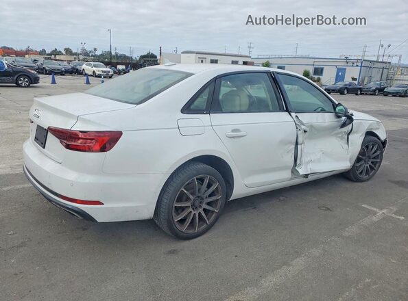 WAUGMAF44KN014652 2019 AUDI A4 White Задня права чверть