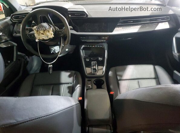 WAUGUDGY9SA130634 2025 AUDI A3 White Առջևի վահանակի տեսք