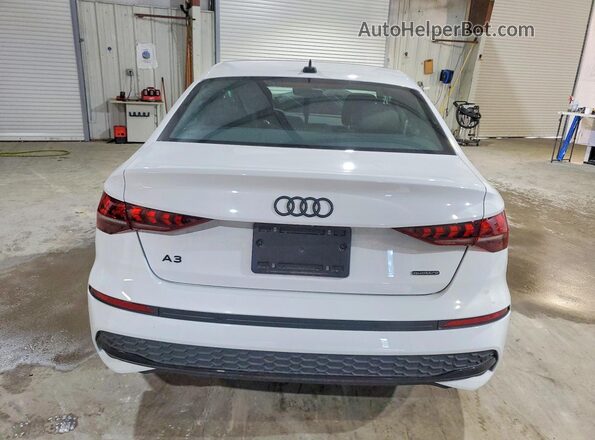 WAUGUDGY9SA130634 2025 AUDI A3 White Հետևի տեսք