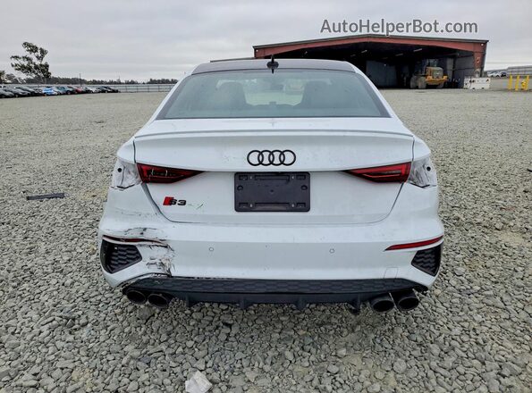 WAUH3DGY2PA009359 2023 AUDI S3 Белый Вид сзади