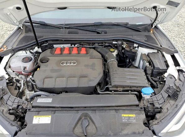 WAUH3DGY2PA009359 2023 AUDI S3 Белый Вид задней части салона