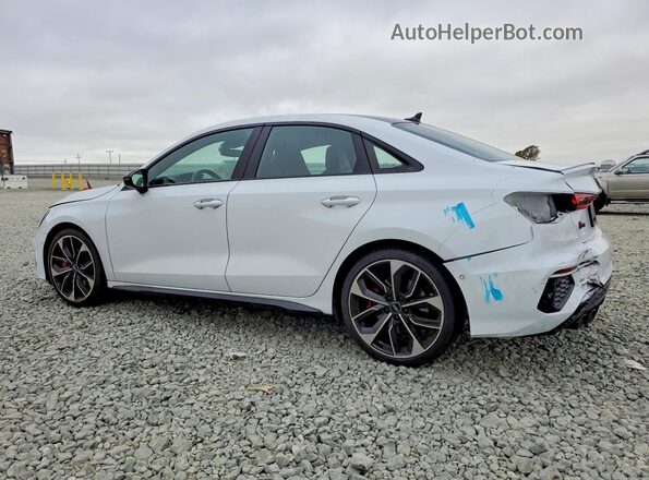 WAUH3DGY2PA009359 2023 AUDI S3 Белый Задняя левая четверть
