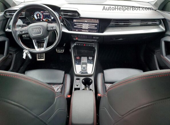 WAUH3DGY2PA009359 2023 AUDI S3 Белый Вид панели приборов