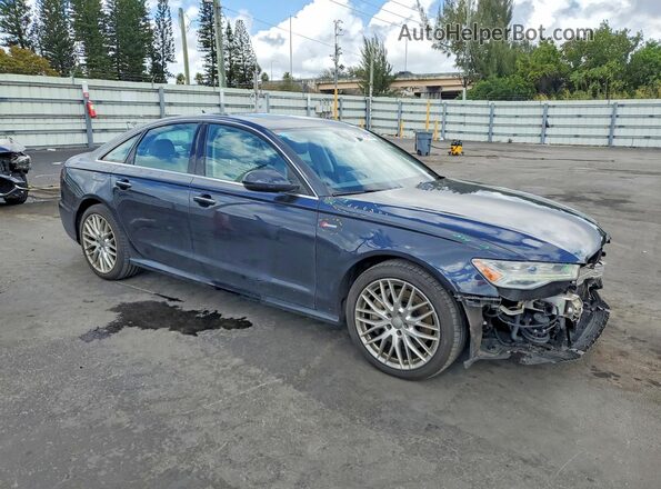 WAUHGAFC0GN084787 2016 AUDI A6 Gray წინა მარჯვენა
