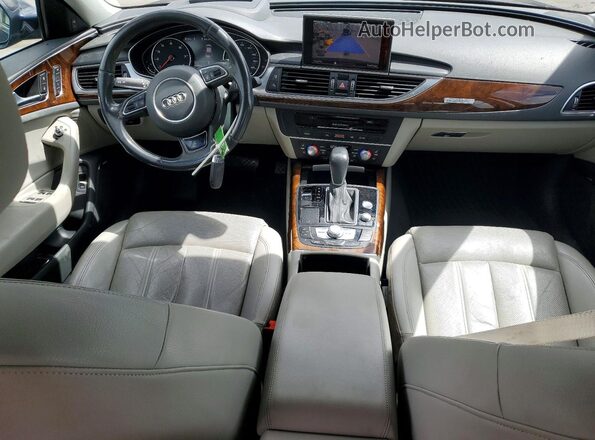 WAUHGAFC0GN084787 2016 AUDI A6 Gray წინა პანელის ხედი
