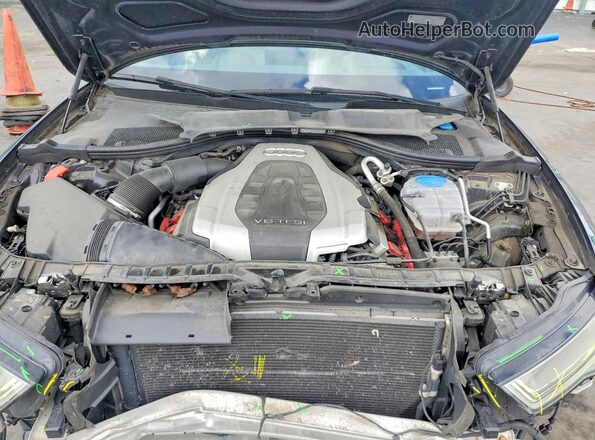 WAUHGAFC0GN084787 2016 AUDI A6 Gray უკანა სალონის ხედი