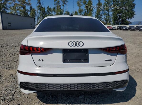 WAUHUDGY8SA067952 2025 AUDI A3 White Widok z tyłu