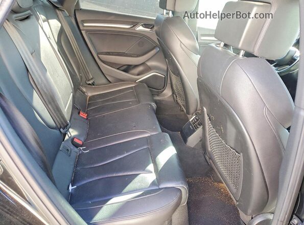 WAUJ8GFF5H1007997 2017 AUDI A3 Черный Вид задних сидений