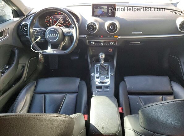 WAUJ8GFF5H1007997 2017 AUDI A3 Черный Вид панели приборов