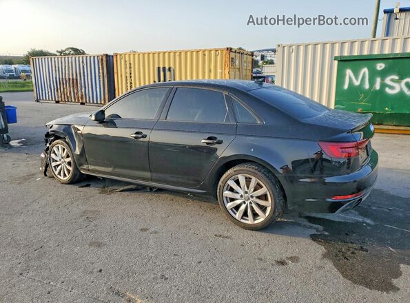 WAUKMAF45JA171347 2018 AUDI A4 Black Задня ліва чверть