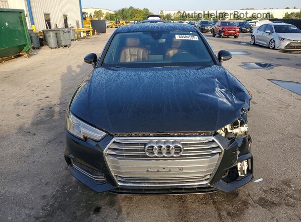 WAUKMAF45JA171347 2018 AUDI A4 Black Вид спереду