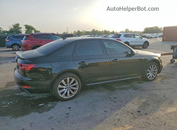 WAUKMAF45JA171347 2018 AUDI A4 Black Задня права чверть