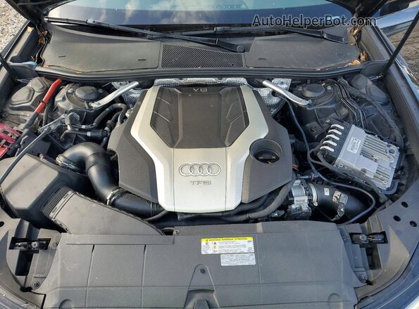 WAUL2AF20KN088296 2019 AUDI A6 Black Widok wnętrza z tyłu