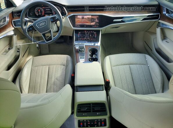WAUL2AF20KN088296 2019 AUDI A6 Black Widok deski rozdzielczej