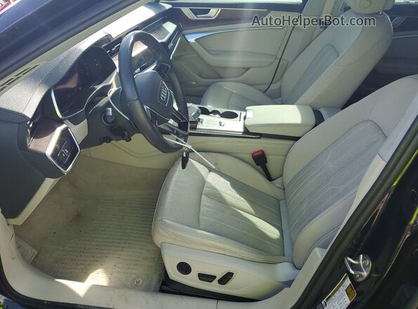 WAUL2AF20KN088296 2019 AUDI A6 Black Widok wnętrza z przodu