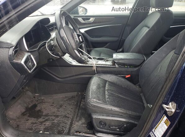 WAUL2AF25MN043292 2021 AUDI A6 Blue Vista interior delantera