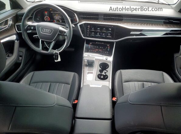 WAUL2BF22PN045060 2023 AUDI A6 Gray წინა პანელის ხედი