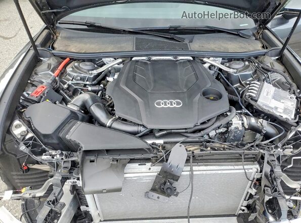 WAUL2BF22PN045060 2023 AUDI A6 Gray უკანა სალონის ხედი
