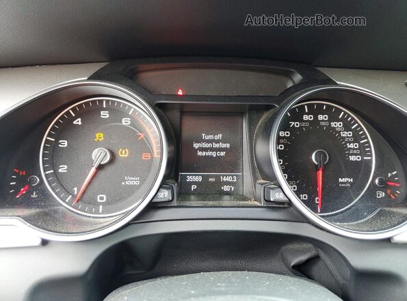 WAUM2AFH6GN005616 2016 AUDI A5 Black Вид щитка приладів