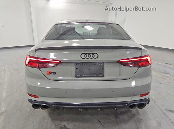WAUP4AF51KA009425 2019 AUDI S5 Gray Widok z tyłu