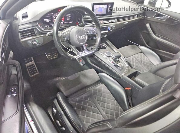 WAUP4AF51KA009425 2019 AUDI S5 Gray Widok deski rozdzielczej