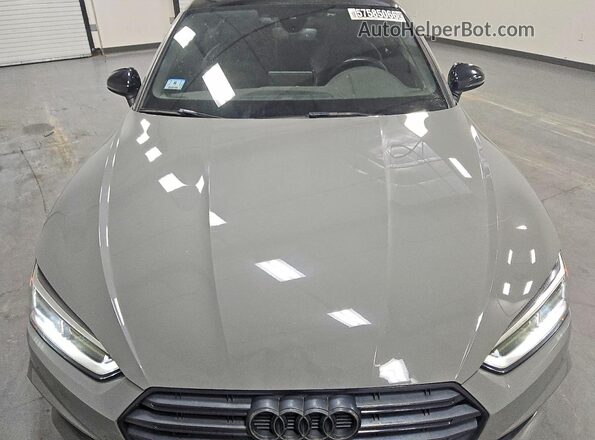 WAUP4AF51KA009425 2019 AUDI S5 Gray Widok wnętrza z tyłu