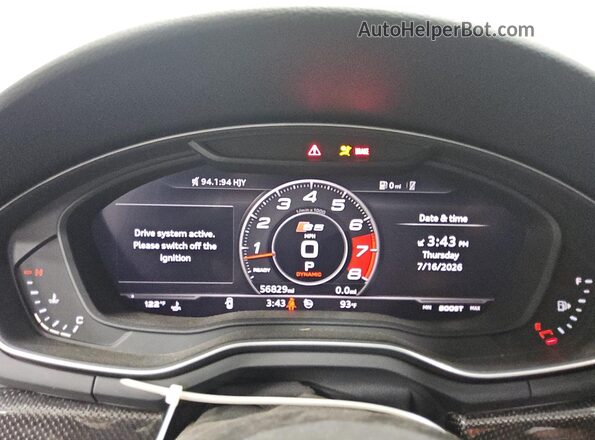 WAUP4AF51KA009425 2019 AUDI S5 Gray 