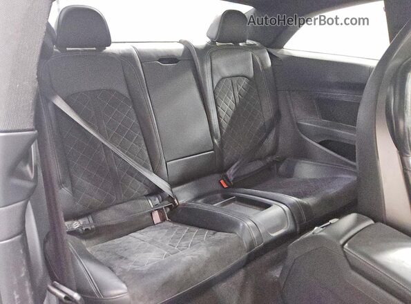 WAUP4AF51KA009425 2019 AUDI S5 Gray Widok tylnych siedzeń