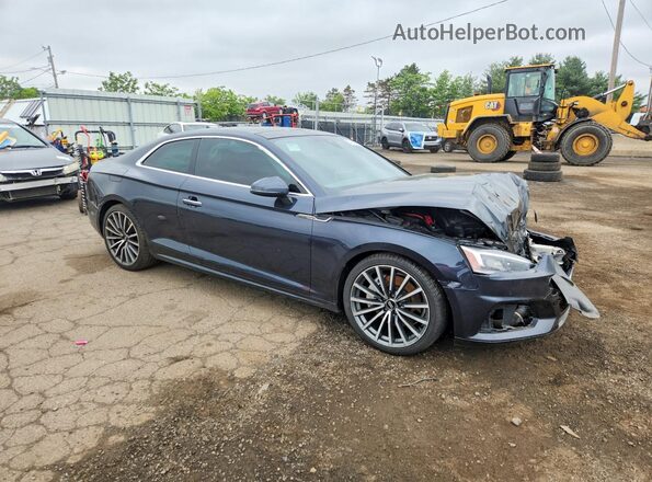 WAUPNAF58JA000619 2018 AUDI A5 Blue Delantero derecho