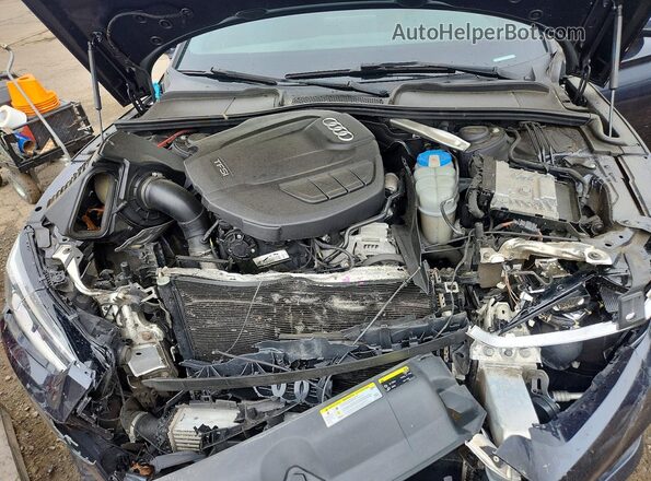 WAUPNAF58JA000619 2018 AUDI A5 Blue Vista interior trasera