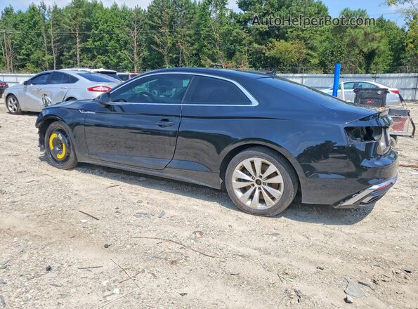 WAUSAAF5XNA030636 2022 AUDI A5 Black Rear left