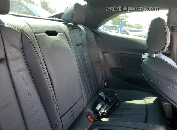 WAUSAAF5XNA030636 2022 AUDI A5 Black Rear seats view