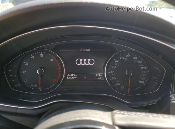WAUSAAF5XNA030636 2022 AUDI A5 Black Instrument cluster view