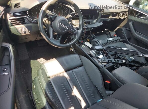 WAUSAAF5XNA030636 2022 AUDI A5 Black Dashboard view