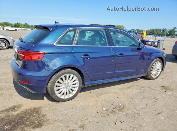 WAUTPBFF3HA055710 2017 AUDI A3 Blue Հետևի աջ