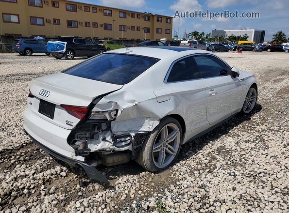 WAUUNAF57JA026759 2018 AUDI A5 White Trasero derecho
