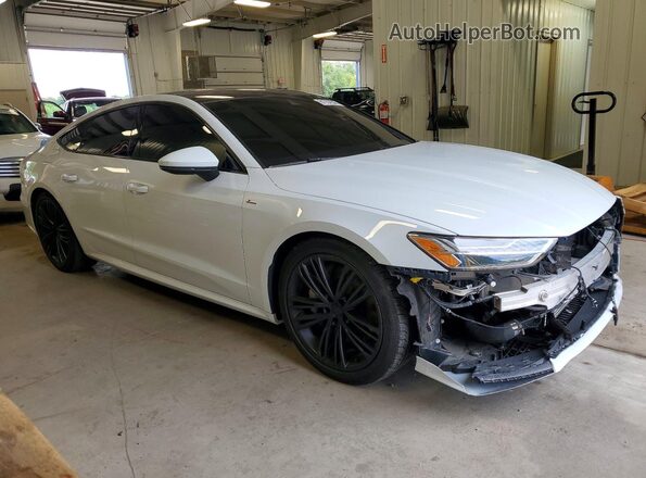 WAUV2AF2XKN100107 2019 AUDI A7 White Передня права чверть